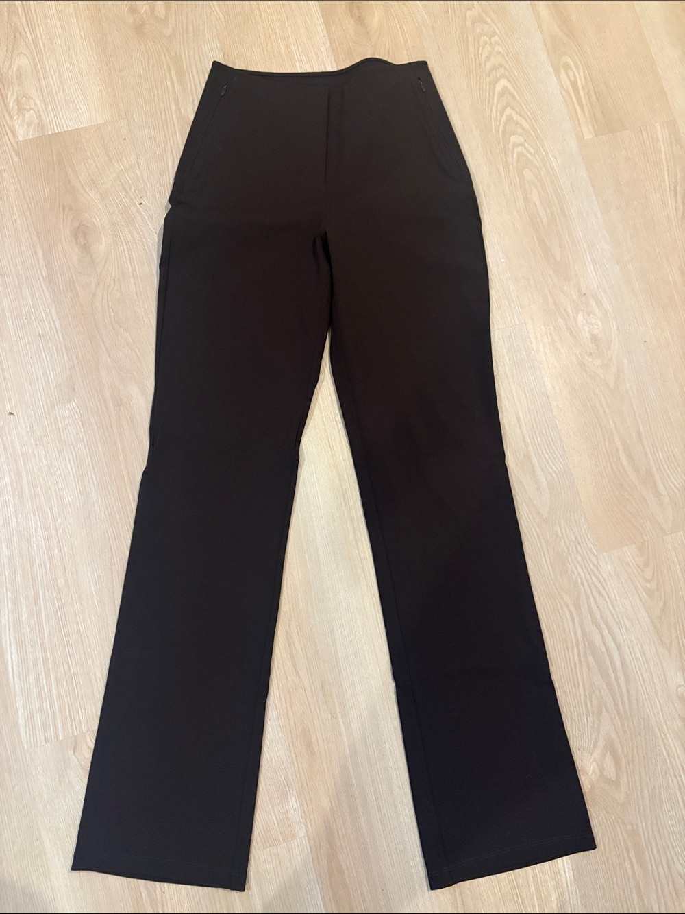 lululemon athletica Black Boot-Cut Performance Pants